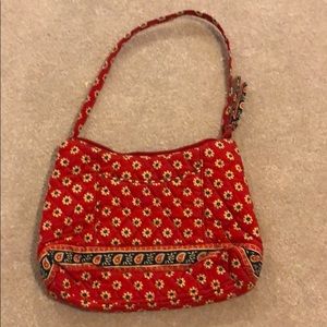 Vera Bradley Quilted Americana Red Handbag